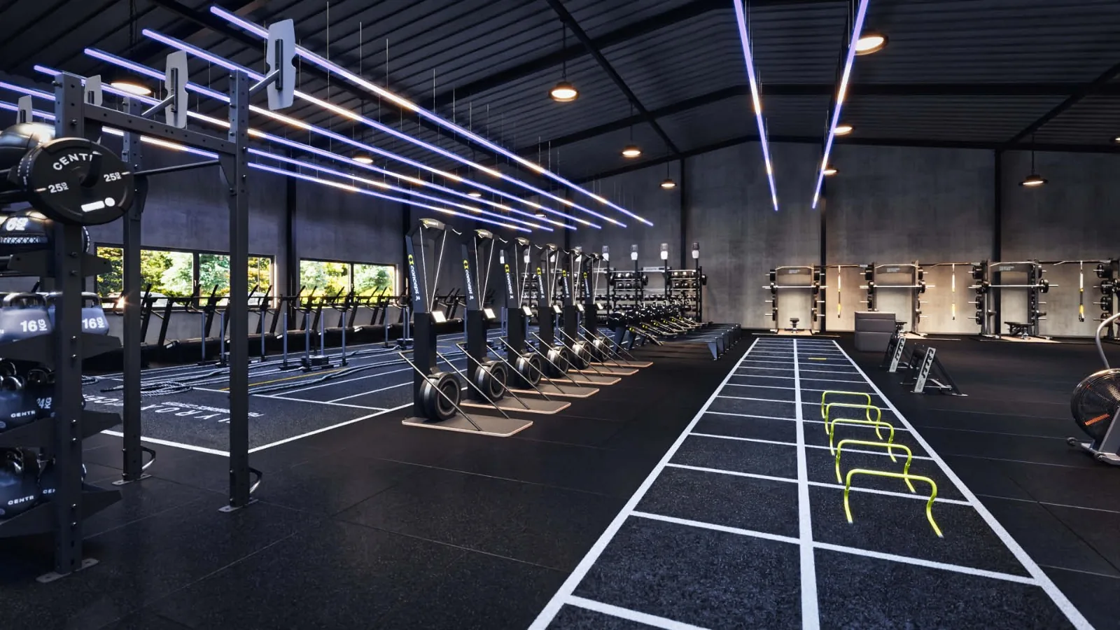 Sala allenamento del club APEC
